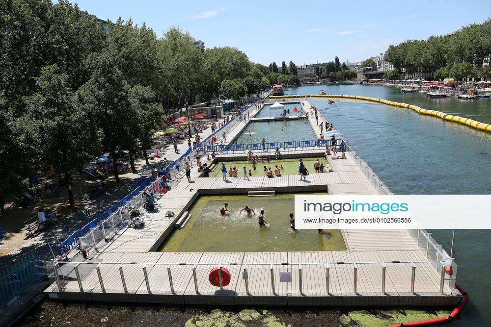 Edition 2020 de Paris Plage au bassin de la Villette NEWS : Paris Plage 2020 - Paris - 19 07 2020 JonathanRebboah Panoramic PESRK24022012