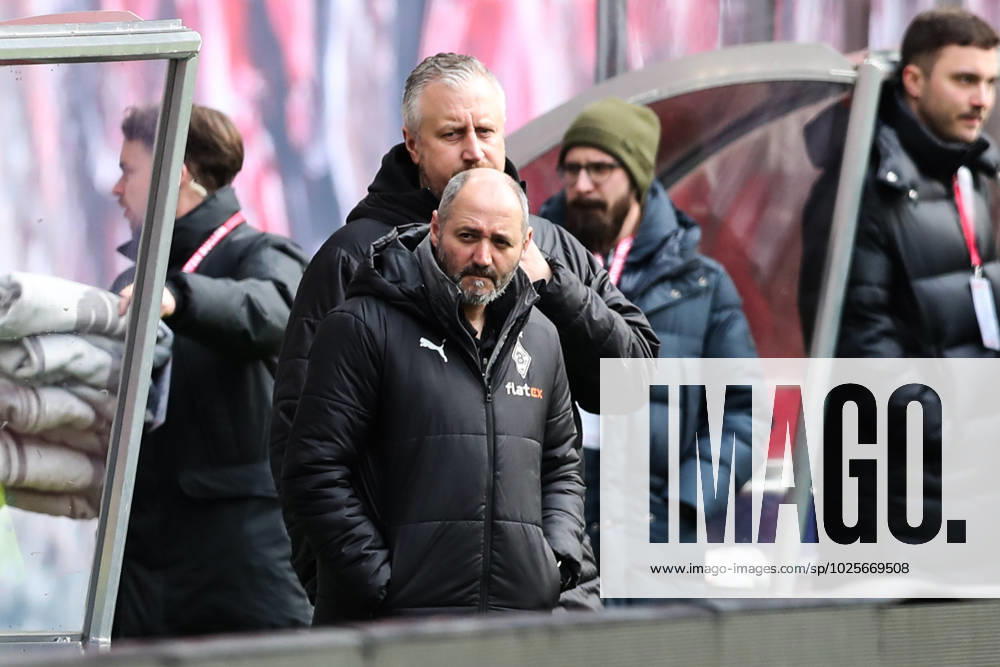 Co coach Oliver Neuville Borussia Mönchengladbach 1 football Bundesliga season 2022 2023 point match RB Leipzig vs Borussia Mönchengladbach in Red Bull Arena in Leipzig football,Germany,man,men
