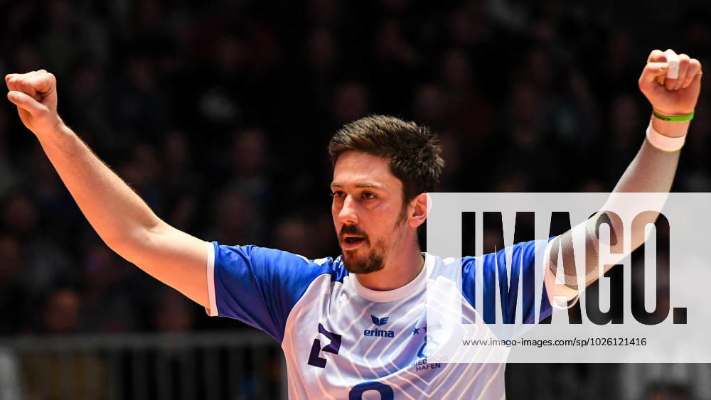 GER, VBL, VfB Friedrichshafen vs Berlin Recycling Volleys 19 03 2023, Bodensee Airport Arena, Friedrichshafen, GER, VBL, VfB Friedrichshafen vs Berlin Recycling Volleys, pictured Dejan Vincic Friedrichshafen, 9 nordphotoxGmbHx xHafner nph00200