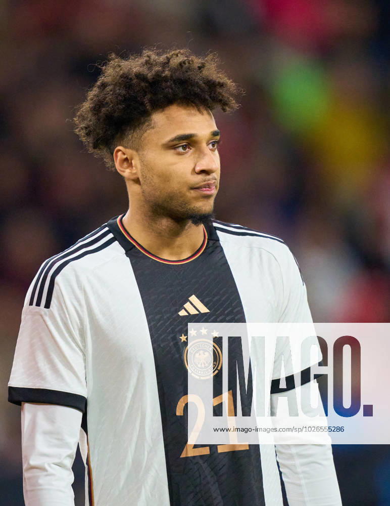 Kevin Schade, DFB 21 in the friendly match GERMANY - PERU 2-0 Preparation for European Championships 2024 in Germany ,Season 2022 2023, on Mar 25, 2023 in Mainz, Germany.