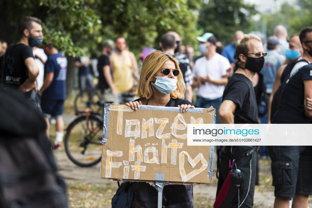People take part in a protest for the event industry in Berlin on 24 July 2020 Operators of the industry lament almost 6 months of unemployment and lack of revenue due to measures to limit the spread of Coronavirus 3 Demonstration of the event industry in Berlin
