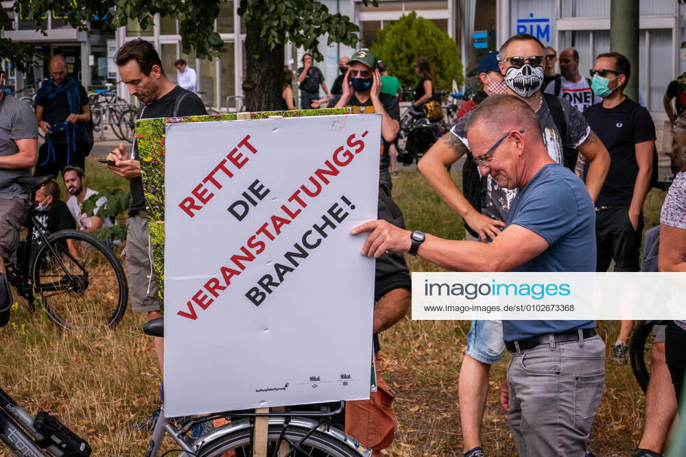 Berlin,Germany,GER,Demo Saves the event industry For the third time now, players in the sector are loudly bringing their concerns onto the streets of Berlin