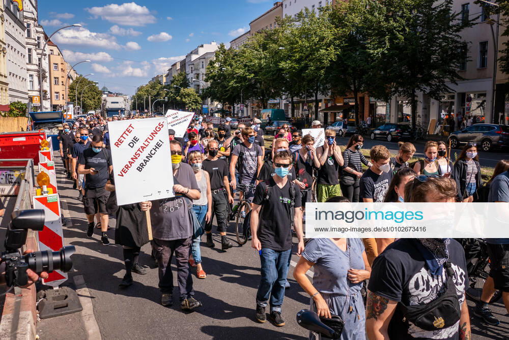 Berlin,Germany,GER,Demo Saves the event industry For the third time now, players in the sector are loudly bringing their concerns onto the streets of Berlin