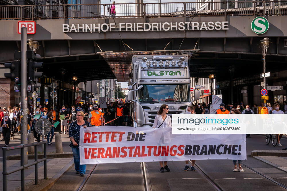 Berlin,Germany,GER,Demo Saves the event industry For the third time now, players in the sector are loudly bringing their concerns onto the streets of Berlin