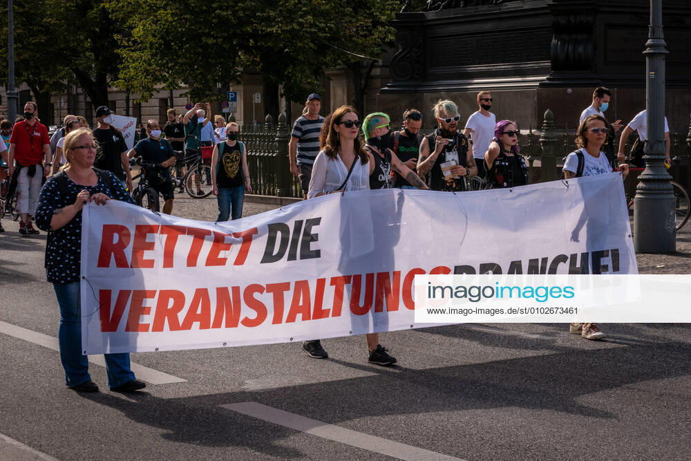 Berlin,Germany,GER,Demo Saves the event industry For the third time now, players in the sector are loudly bringing their concerns onto the streets of Berlin