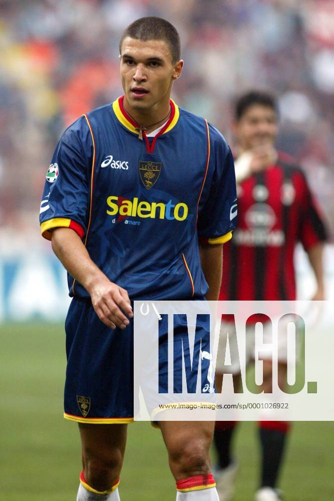 Valeri Bojinov (Lecce) Fußball Herren Serie A 2003 2004, 1. Italienische Liga, Mailand - US Lecce 3:0 Einzelbild Mailand