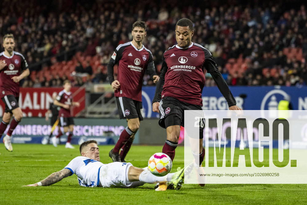 football 2 Bundesliga, 1 FC Nuernberg SV Darmstadt 98, v l Marvin Mehlem SV Darmstadt 98 , Jan Gyamerah 1 FC Nuernberg Nuernberg