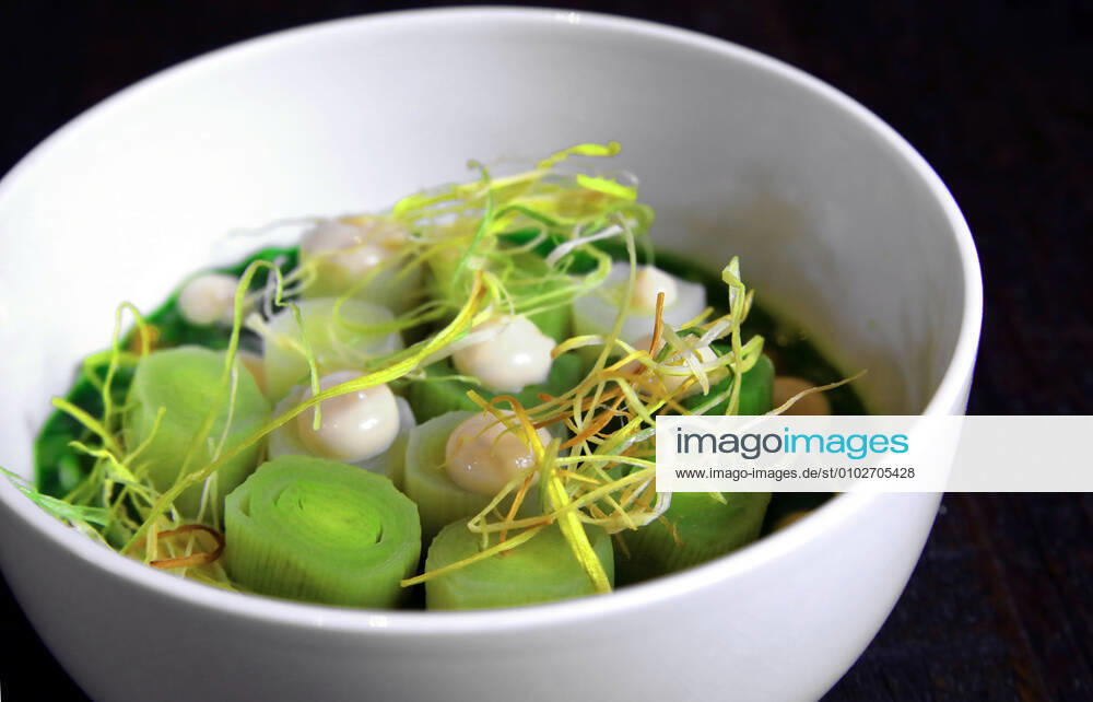 Berlin Germany Data Kitchen serves the soup heart of leek