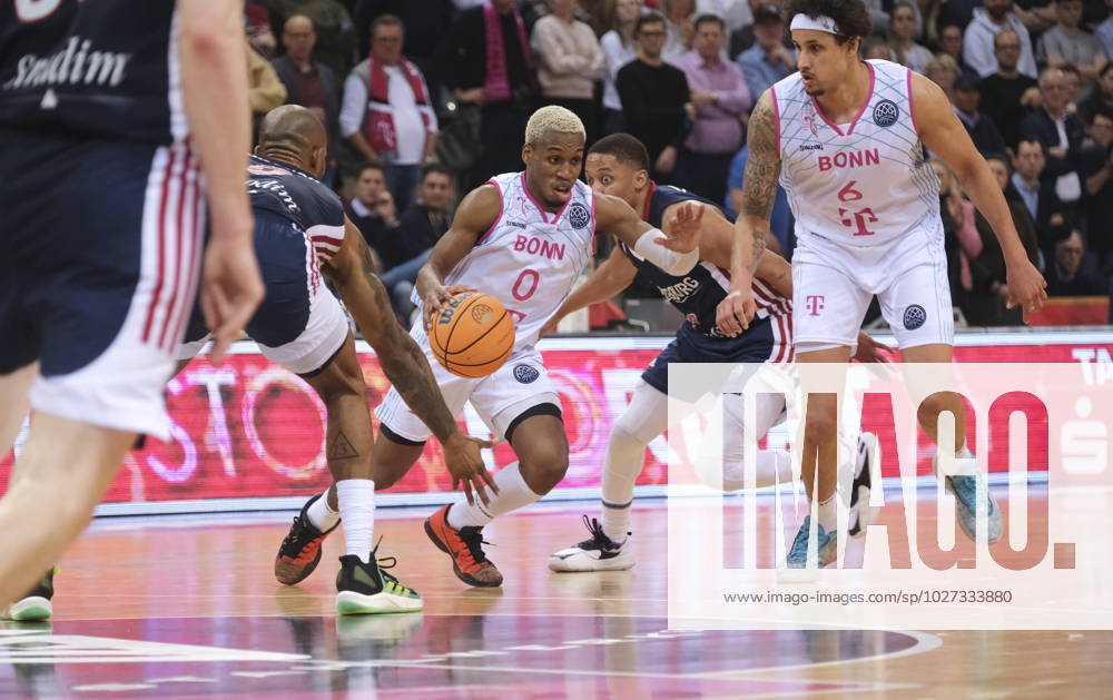 TJ Shorts II Telekom Baskets Bonn vs SIG Strasbourg , Basketball Champions League BCL Photo Jörn Wolter