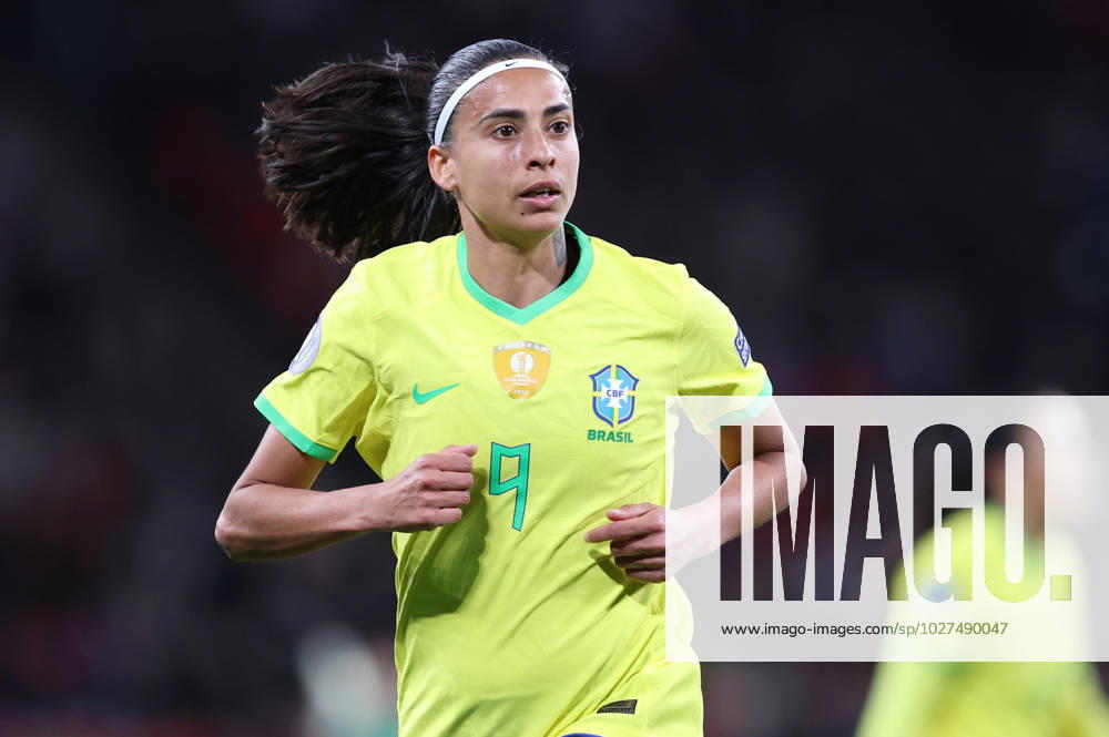 London, England, 6th April 2023. Andressa Alves of Brazil during the Women s CONMEBOL UEFA Finalissima match at Wembley Stadium, London. Picture credit should read: Paul Terry Sportimage . SPI-2352-0200