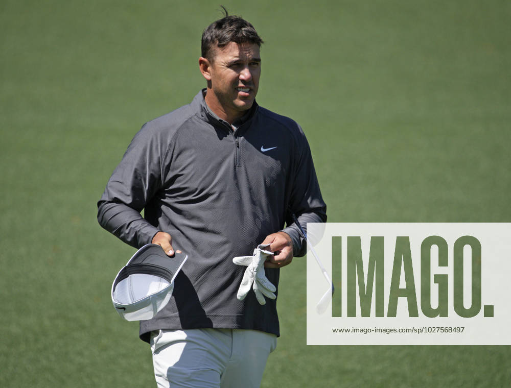 Leader Brooks Koepka walks to the 2nd green during the final round at the 87th Masters tournament at Augusta National Golf Club in Augusta, Georgia on Sunday, April 9, 2023. AUG20230409223 BOBxSTRONG