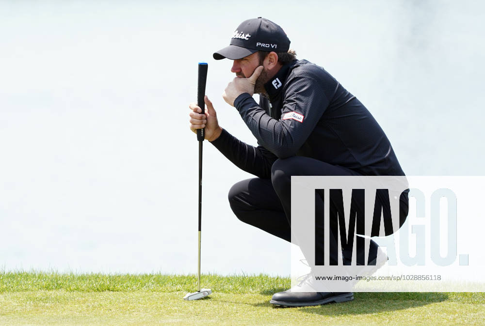 Korea Championship Presented by Genesis (The 1st Round) INCHEON, SOUTH KOREA, APR. 28: Scott JAMIESON (SCO) at hole 18 during the 1st round of Korea Championship Presented b Genesis at Jack Nicklaus Golf Club Korea in Incheon, South Korea on April 27, 2023. Antoine Rozner (FRA) finished the first round with a score of 9 under par, putting him in the lead. Incheon the Jack Nicklaus Golf Club Korea South Korea 7840_270550