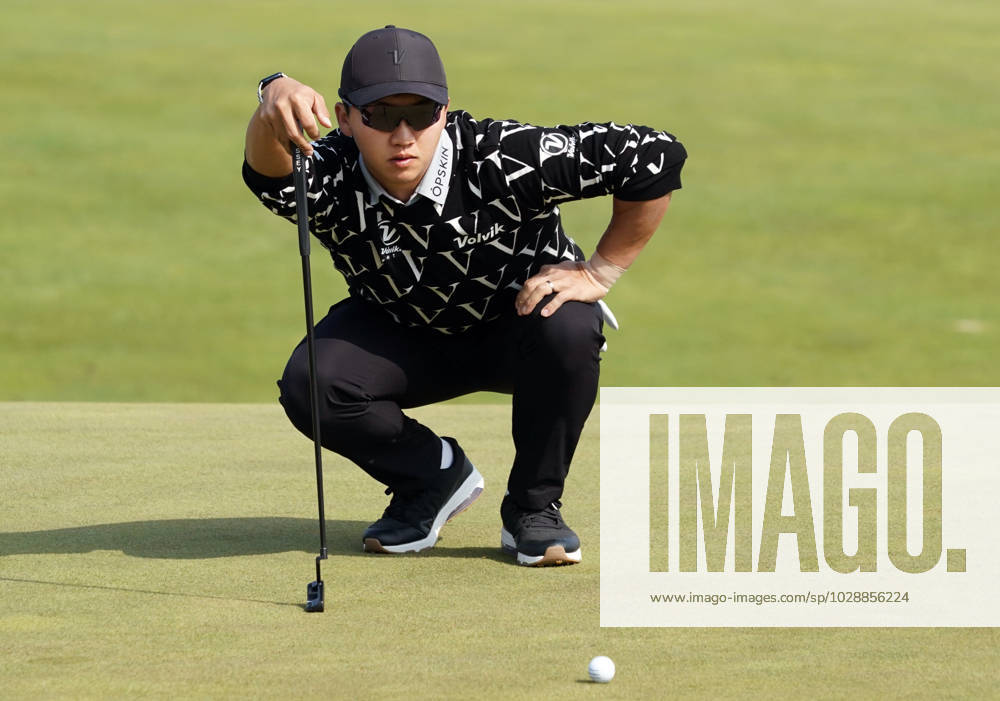 Korea Championship Presented by Genesis (The 1st Round) INCHEON, SOUTH KOREA, APR. 28: Hongtaek KIM (KOR) during the 1st round of Korea Championship Presented b Genesis at Jack Nicklaus Golf Club Korea in Incheon, South Korea on April 27, 2023. Antoine Rozner (FRA) finished the first round with a score of 9 under par, putting him in the lead. Incheon the Jack Nicklaus Golf Club Korea South Korea 7840_270566