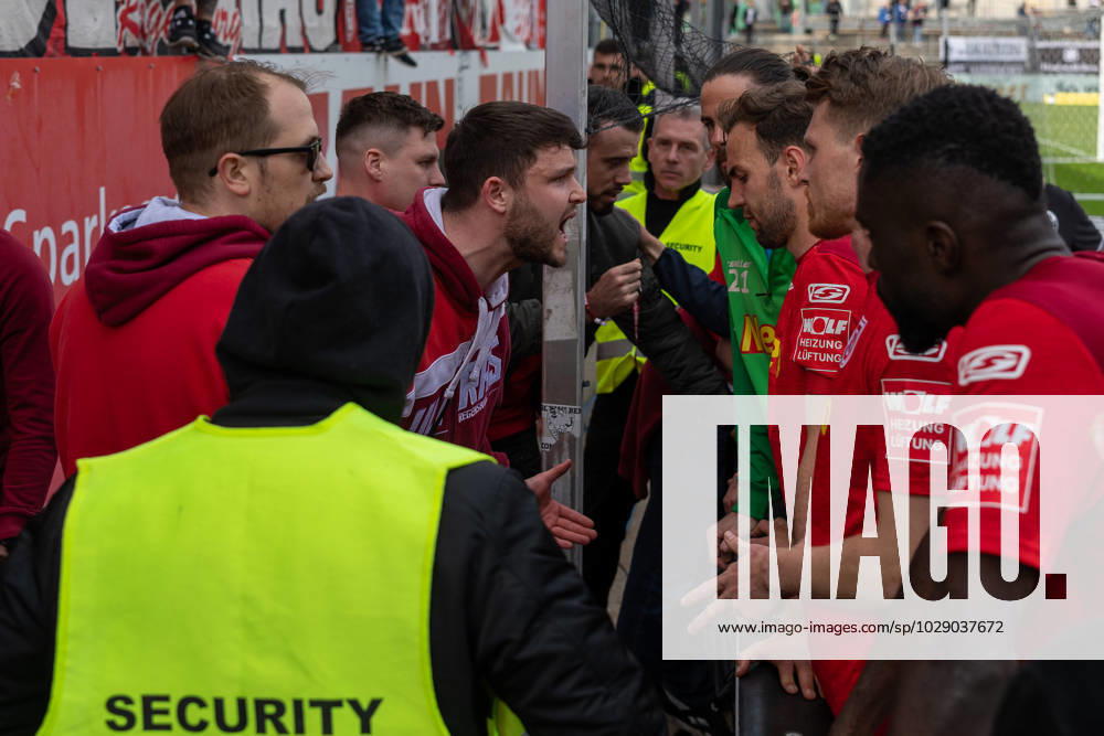 SSV Jahn Regensburg, Team, Fans GER, SV Sandhausen vs SSV Jahn Regensburg, Soccer, 2 Bundesliga, Matchday 30, Season 2022 2023, 30 04 2023, REGULATIONS PROHIBIT ANY USE OF PHOTOGRAPHS AS IMAGE SEQUENCES, GER, SV Sandhausen vs SSV Jahn Regensburg, Soccer, 2 Bundesliga, Matchday 30, Season 2022 2023, 30 04 2023 Sandhausen