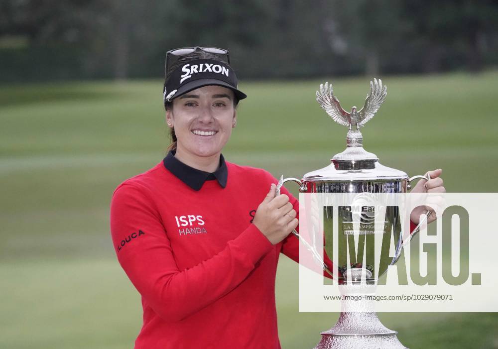 LPGA, Golf Damen - Hannah Green, pro golfer from Perth, Australia, won the Ladies Professional Golf Association, JM Eagle LA Championship 2023, The Wilshire Country Club, Los Angeles, CA, USA, April 30, 2023. Tied with two other players at the end of four rounds of play, Green won two sudden death playoff holes to capture the title and a $450,000 pay day. - ZUMAmt3_ 20230430_zaf_mt3_012