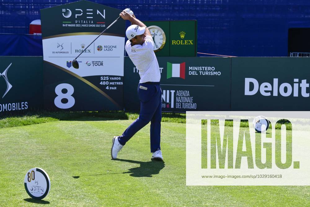Edoardo MOLINARI (ITA) during the DS Automobiles 80Ã‚Â° Open dÃ¢& x80;& x99;Italia Day 1 May 4, 2023 at the Marco Simone Golf & Country Club in Rome, Italy.