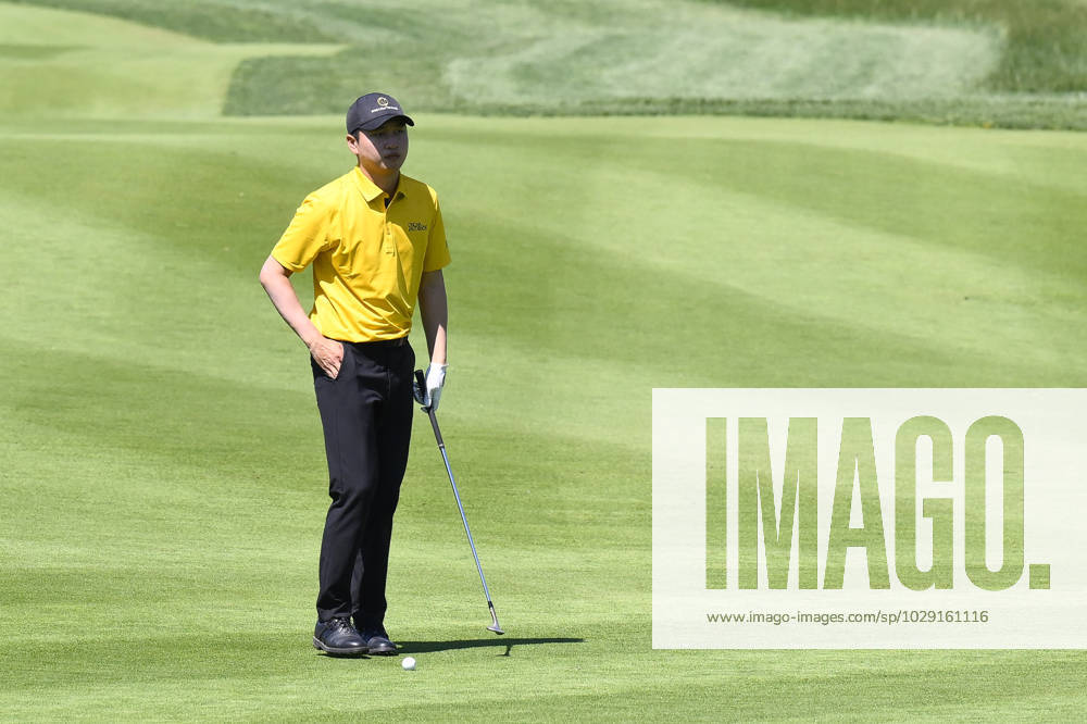 Jeunghun WANG (KOR) during the DS Automobiles 80° Open dâ& x80;& x99;Italia Day 1 May 4, 2023 at the Marco Simone Golf & Country Club in Rome, Italy.