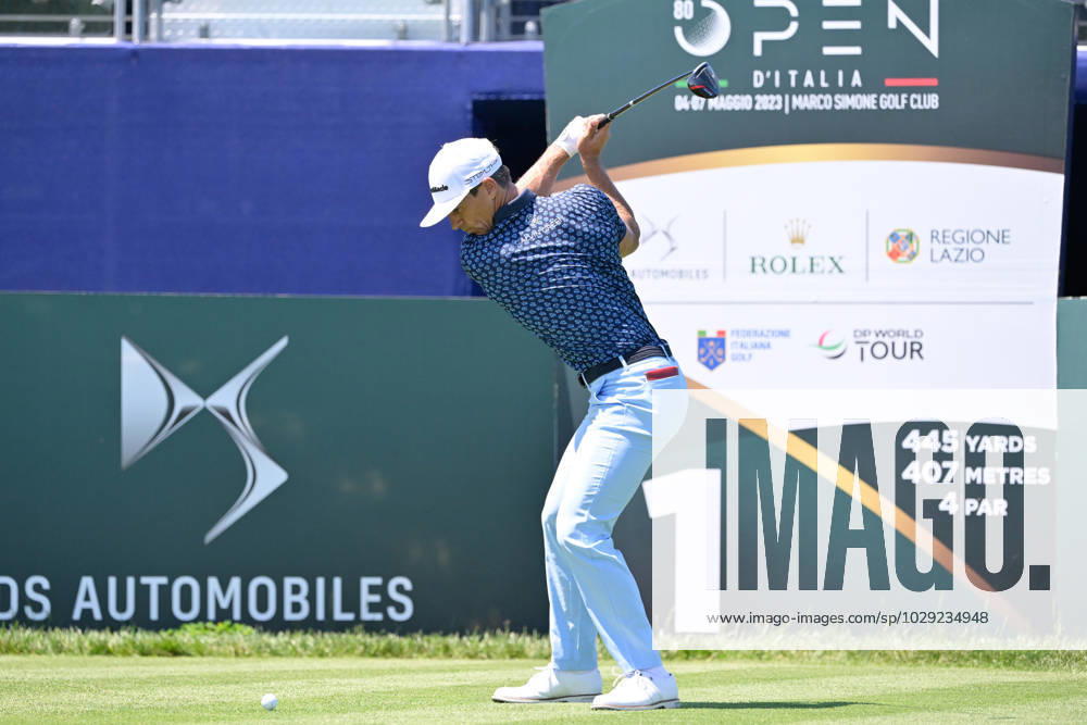 Thorbjorn Olsen (DEN) during the DS Automobiles 80Ã‚Â° Italian Golf Open 2023 at Marco Simone Golf Club on May 05, 2023 in Rome Italy.