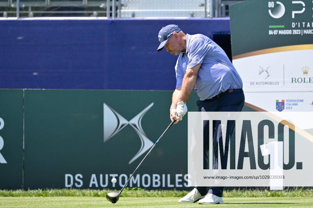 Thomas Bjorn (DEN) during the DS Automobiles 80° Italian Golf Open 2023 at Marco Simone Golf Club on May 05, 2023 in Rome Italy.