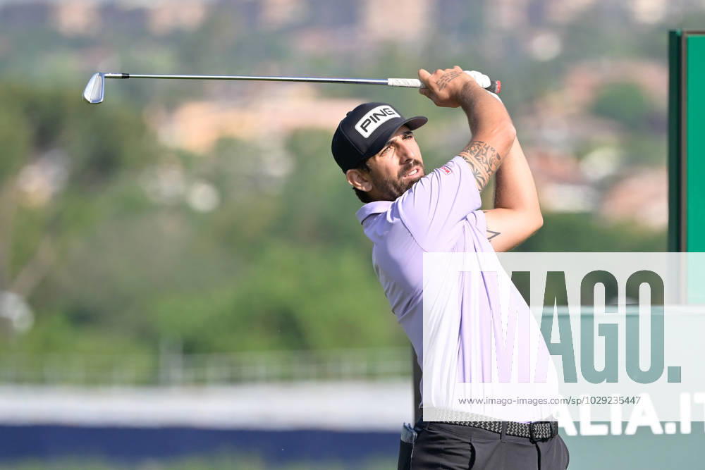 Matthieu Pavon (FRA) during the DS Automobiles 80Ã‚Â° Italian Golf Open 2023 at Marco Simone Golf Club on May 05, 2023 in Rome Italy.