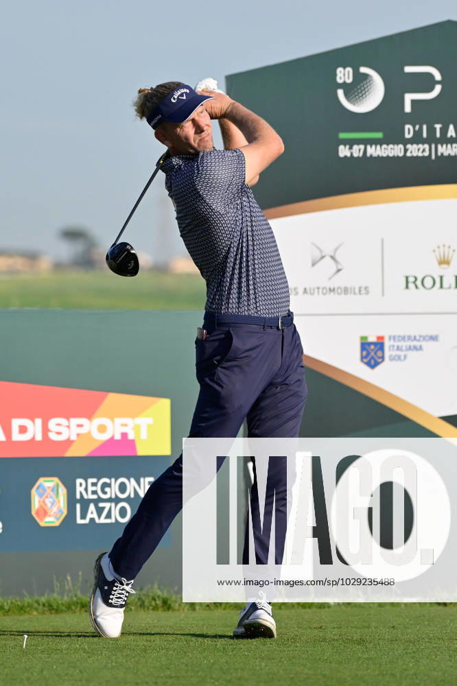 Marcel Siem (GER) during the DS Automobiles 80° Italian Golf Open 2023 at Marco Simone Golf Club on May 05, 2023 in Rome Italy.