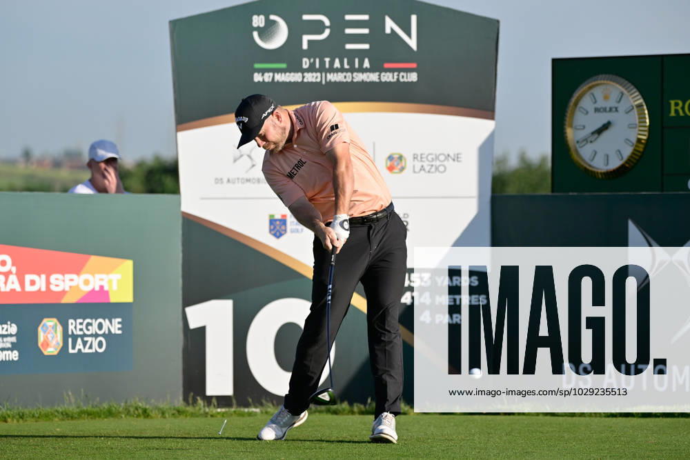 Richie Ramsay (SCO) during the DS Automobiles 80Ã‚Â° Italian Golf Open 2023 at Marco Simone Golf Club on May 05, 2023 in Rome Italy.