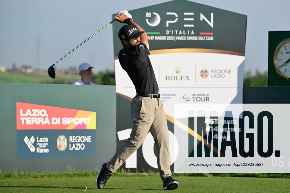 Francesco Laporta (ITA) during the DS Automobiles 80° Italian Golf Open 2023 at Marco Simone Golf Club on May 05, 2023 in Rome Italy.