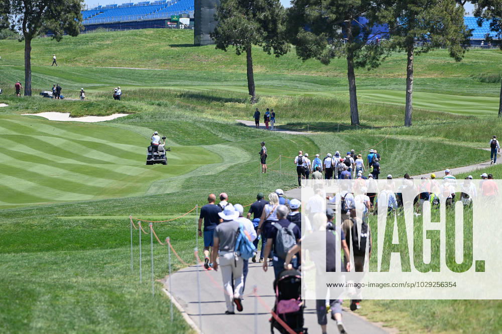 5th May 2023, Marco Simone Golf and Country Club, Guidonia, Italy; DS Automobiles Italian Open Golf round 2; a view of Marco Simone Golf Club ActionPlus12505194 AllxShotxLive