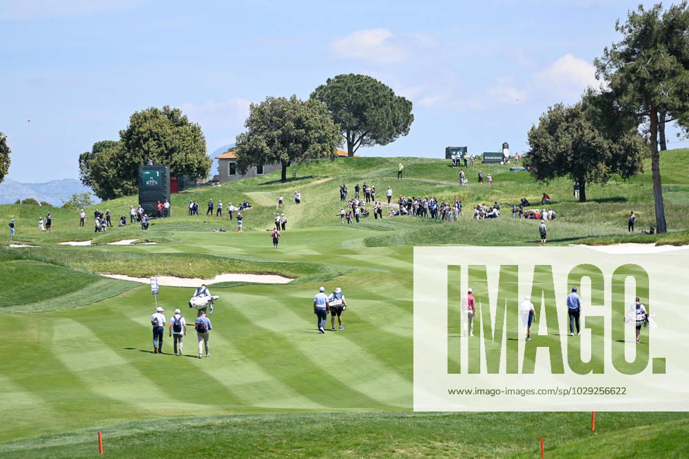 5th May 2023, Marco Simone Golf and Country Club, Guidonia, Italy; DS Automobiles Italian Open Golf round 2; a view of Marco Simone Golf Club ActionPlus12505195 AllxShotxLive