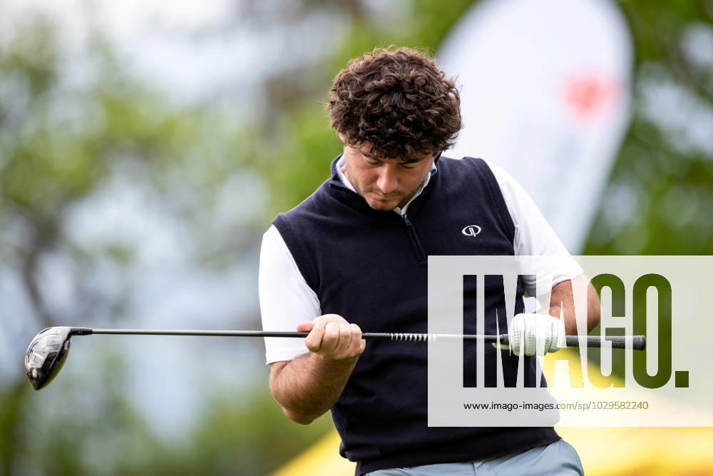 GOLF - Goesser Open 2023 MARIA LANKOWITZ,AUSTRIA,10.MAY.23 - GOLF - Alps Tour, Goesser Open ProAm, GC Erzherzog Johann. Image shows Riccardo Bregoli (ITA). GEPAxpictures Klansek