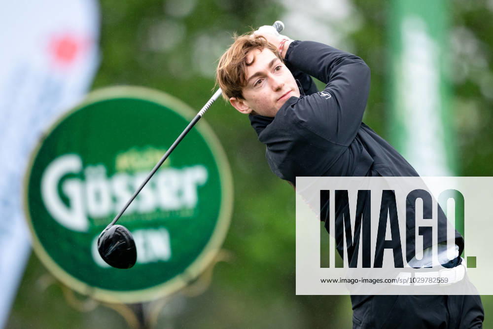 GOLF - Goesser Open 2023 MARIA LANKOWITZ,AUSTRIA,13.MAY.23 - GOLF - Alps Tour, Goesser Open, GC Erzherzog Johann. Image shows Maximilian Klaus (AUT). GEPAxpictures Klansek