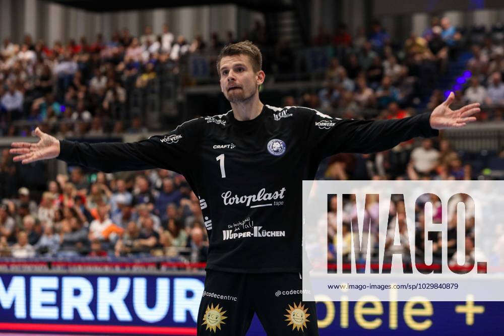 1 Bundesliga Handball Bergischer HC vs Füchse Berlin, 14 05 2023 Christopher Rudeck 1 Bergischer HC 1 Bundesliga Handball Bergischer HC vs Füchse Berlin 14 05 2023 in Dusseldorf