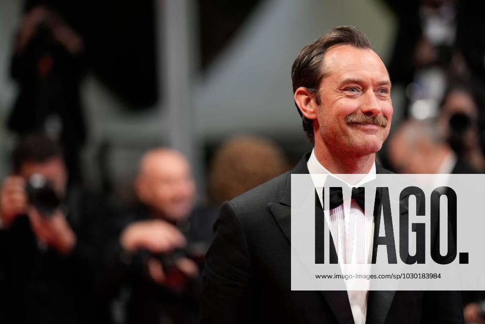 Actor JUDE LAW attends the screening and red carpet event for the movie Firebrand , directed by Karim AoÂ¯nouz, which is in competition, during the 76th annual Cannes film festival at Palais des Festivals on May 21, 2023 in Cannes, France. Cannes France - ZUMAf151 20230521_zsp_f151_027
