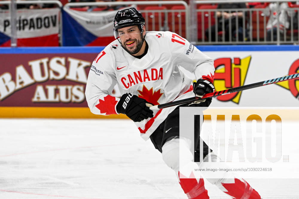 RIGA, LATVIA MAY 22 Milan Lucic of Canada during the 2023 IIHF Ice Hockey World Championship Finland Latvia game between Canada and Norway at Arena Riga on May 22, 2023 in Riga, Latvia Riga Arena Riga Latvia