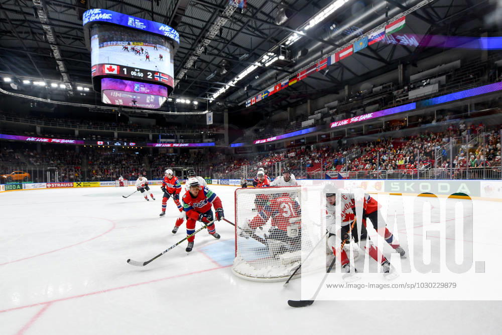 RIGA, LATVIA MAY 22 Tyler Toffoli of Canada in action during the 2023 IIHF Ice Hockey World Championship Finland Latvia game between Canada and Norway at Arena Riga on May 22, 2023 in Riga, Latvia Riga Arena Riga Latvia