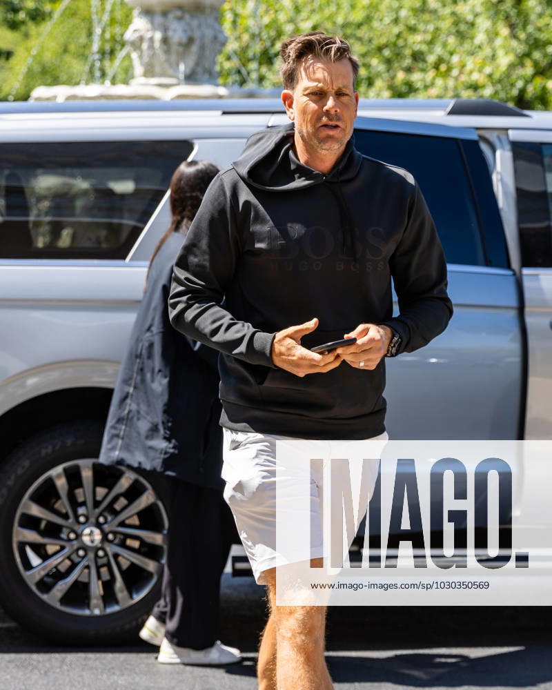 HENRIL STENSON arrives for the first round of the LIV Golf DC event at Trump National Golf Club. Potomac Falls USA - ZUMAb237 20230526_znp_b237_005