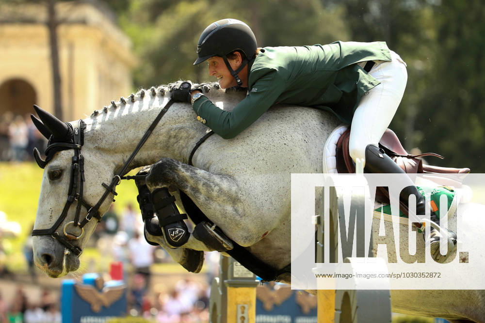 KW21 FEI Rolex Piazza Di Siena CSIO5 Nations Cup, Rome, Italy 26 5 2023 Jack Ryan riding BBS McGregor Jack Ryan riding BBS McGregor 26 5 2023