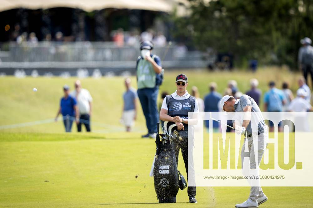 CROMVOIRT - Rowin Caron in action during the 103rd edition of the KLM Open golf tournament. The KLM Open counts as a qualifying tournament for the US Open. AP SANDER KING ANPxSportx IVx 470399239 originalFilename: 470399239