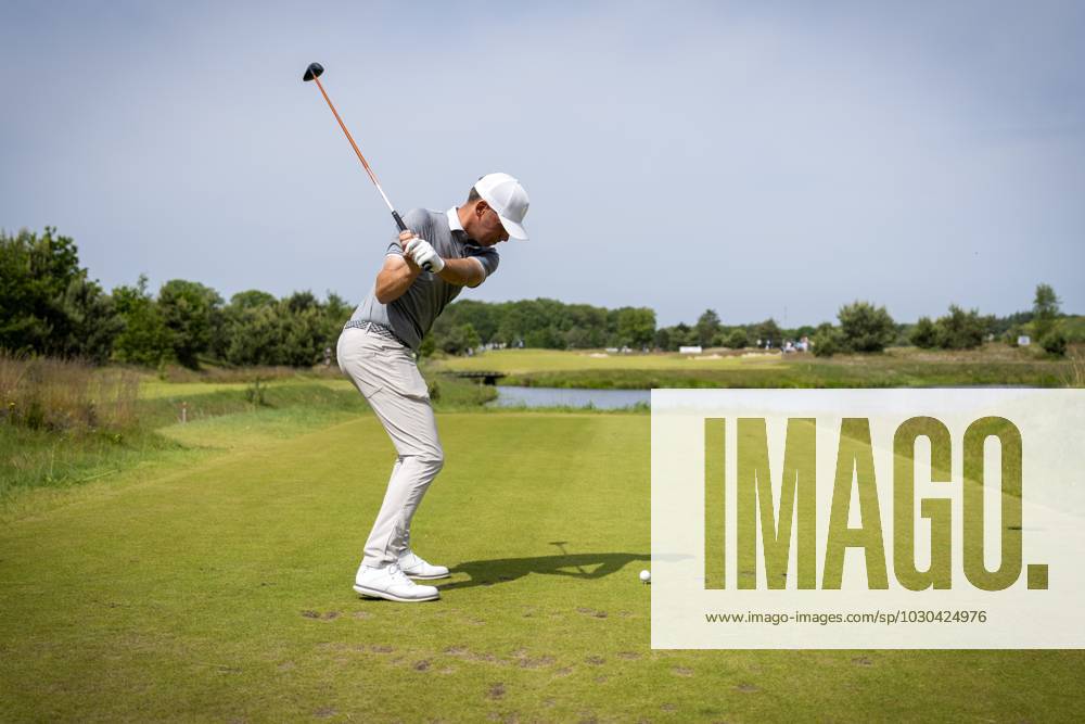 CROMVOIRT - Rowin Caron in action during the 103rd edition of the KLM Open golf tournament. The KLM Open counts as a qualifying tournament for the US Open. AP SANDER KING ANPxSportx IVx 470399247 originalFilename: 470399247