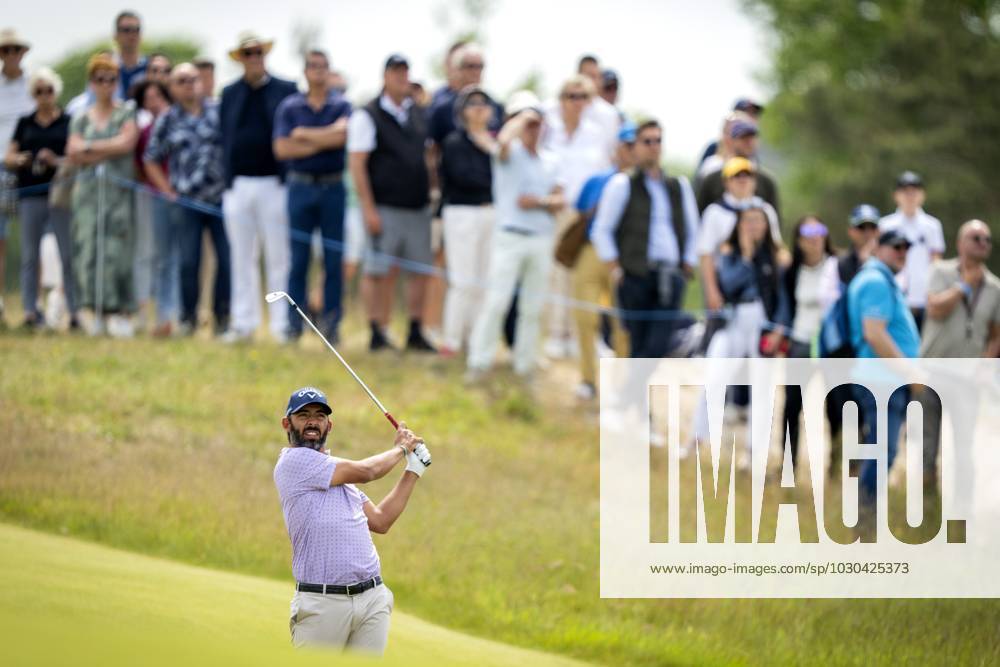 CROMVOIRT - Pablo Larrazabal (ESP) in action during the 103rd edition of the KLM Open golf tournament. The KLM Open counts as a qualifying tournament for the US Open. AP SANDER KING ANPxSportx IVx 470400426 originalFilename: 470400426