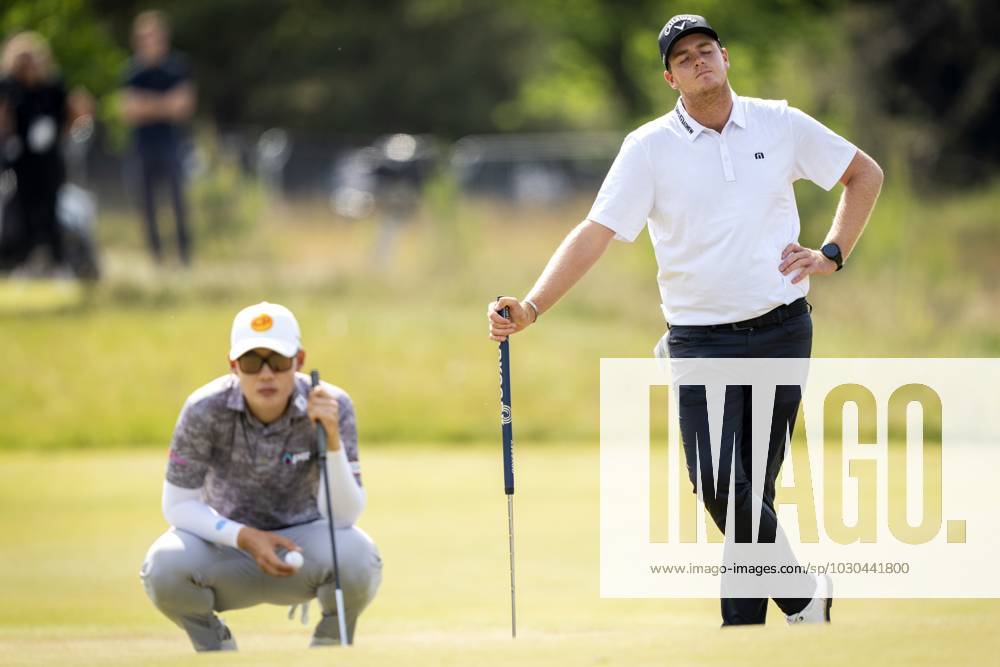CROMVOIRT - Deon Germishuys (RSA) in action during the 103rd edition of the KLM Open golf tournament. The KLM Open counts as a qualifying tournament for the US Open. AP SANDER KING ANPxSportx IVx 470422783 originalFilename: 470422783