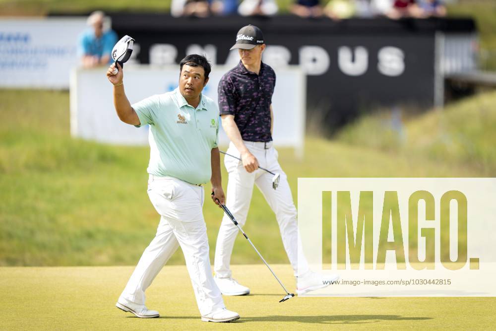 CROMVOIRT - Kiradech Aphibarnrat (THA) in action during the 103rd edition of the KLM Open golf tournament. The KLM Open counts as a qualifying tournament for the US Open. ANP SANDER KONING netherlands out - belgium out Cromvoirt IVx 470422806 originalFilename: 0258129483st