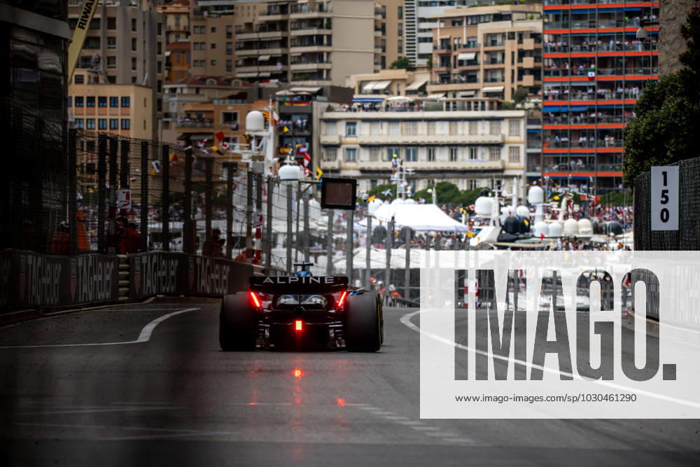 MONTE CARLO, MONACO: Esteban Ocon, racing for the Alpine team during the 2023 Formula 1 Monaco Grand Prix at the Circuit de Monaco in Monte Carlo, Monaco