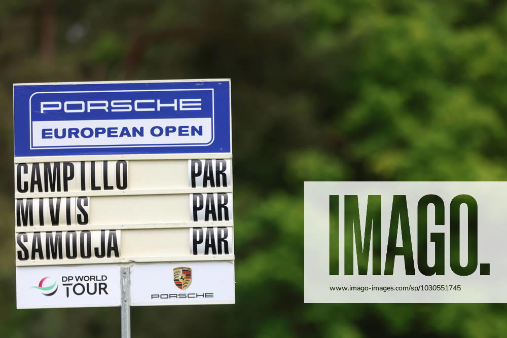 Golf Porsche European Open 2023, Winsen Luhe, 01 06 2023 Feature Winsen Luhe Germany
