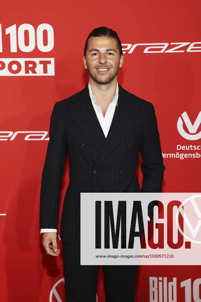 Riccardo Basile on the red carpet at BILD 100 Sport at Axel Springer Haus in Berlin 02 06 2023 Copyright Eventpress Fuhr