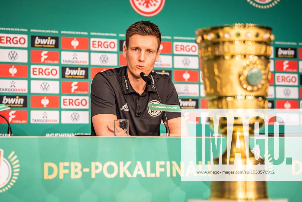 Press Conference DFB Cup Final, RB Leipzig vs Eintracht Frankfurt Berlin, 02 06 2023 Final Referee Daniel Siebert Press Conference DFB Cup Final, RB Leipzig vs Eintracht Frankfurt Olympiastadion, Berlin, 02 06 2023 DFL REGULATIONS PROHIBIT ANY USE OF PHOTOGRAPHS AS IMAGE SEQUENCES AND OR QUASI VIDEO
