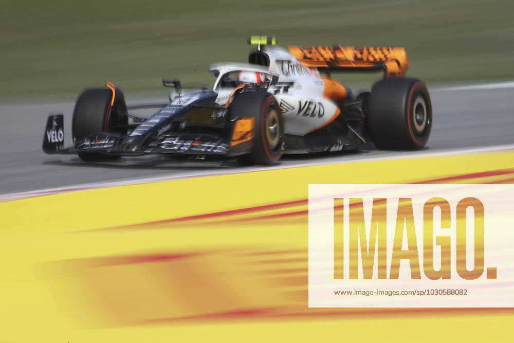 4 LANDO NORRIS (GBR) MCLAREN FORMULA 1 TEAM (GBR) MCLAREN MCL60 - MERCEDES FORMULE 1 : Grand prix d Espagne 2023 - Qualification - Barcelone - 02 06 2023 MPSAgency Panoramic