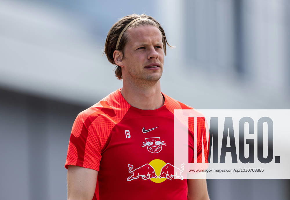 Leipzig goalkeeper goalkeeper Oerjan Nyland football 1 Bundesliga, training, RB Leipzig 01 June 2023 Leipzig, training ground at Cottaweg RB Leipzig training