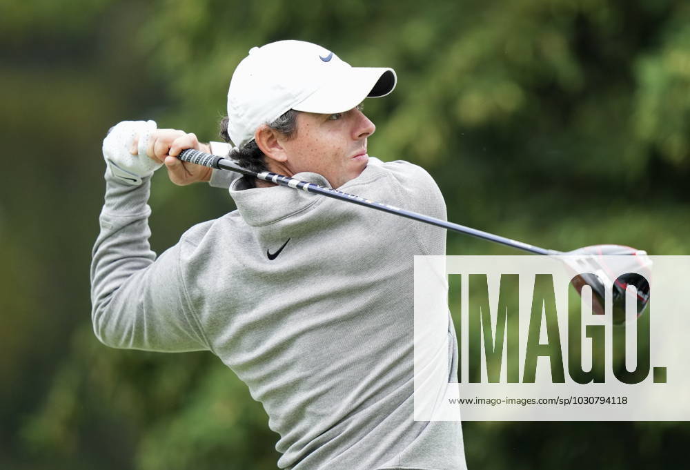 Rory McIlroy of Northern Ireland tees off on the second hole during second round at the Canadian Open golf championship in Toronto on Friday, June 9, 2023. Canada News - June 9, 2023 - ZUMAc35_ 20230609_zaf_c35_205