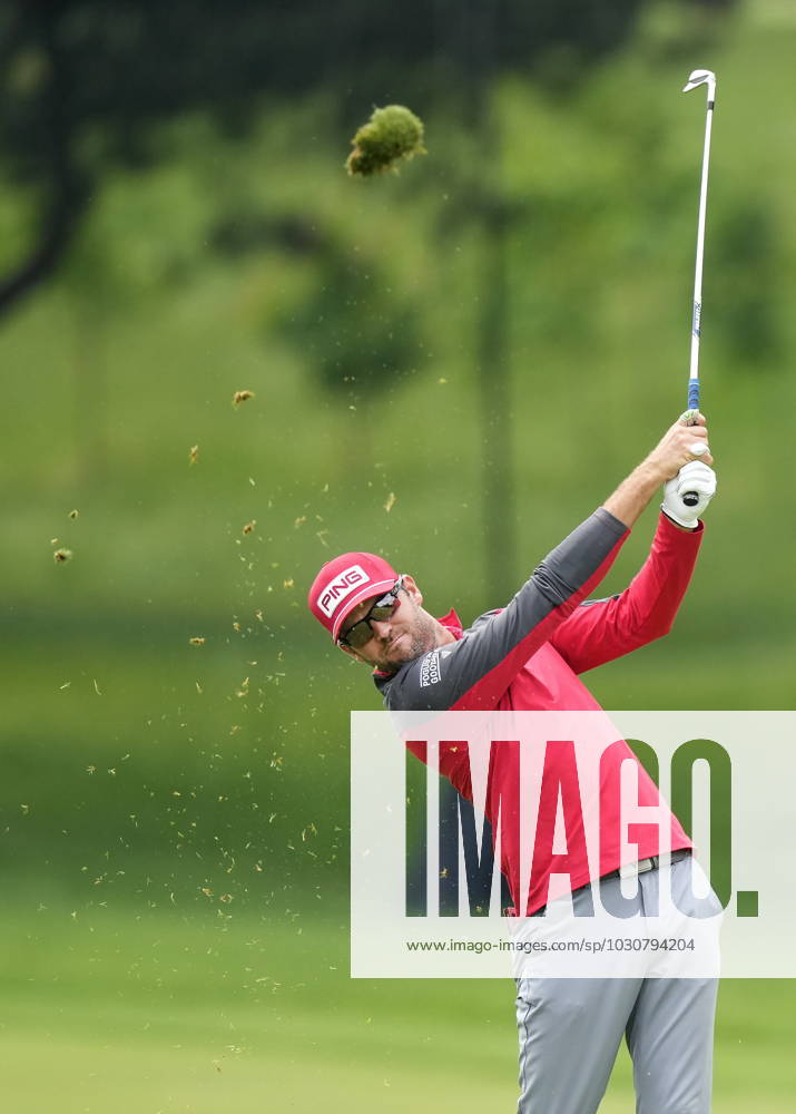 Corey Conners of Canada hit this approach shot on the sixth hole during second round at the Canadian Open golf championship in Toronto on Friday, June 9, 2023. Canada News - June 9, 2023 - ZUMAc35_ 20230609_zaf_c35_214